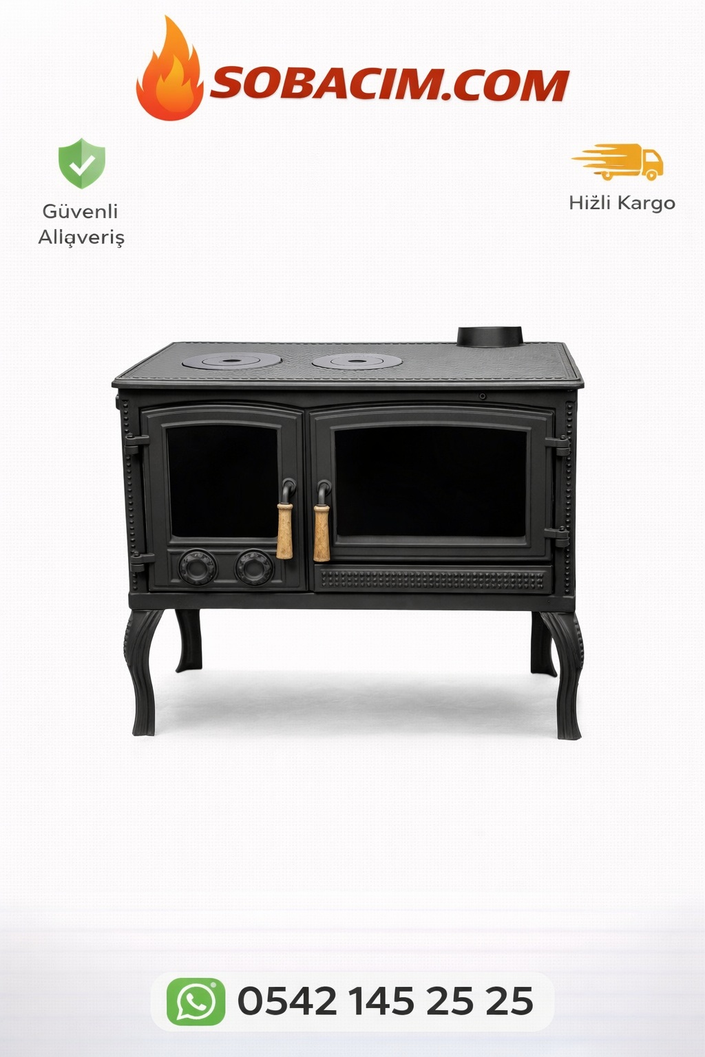 Kuzine Yatay Maşinga Soba 