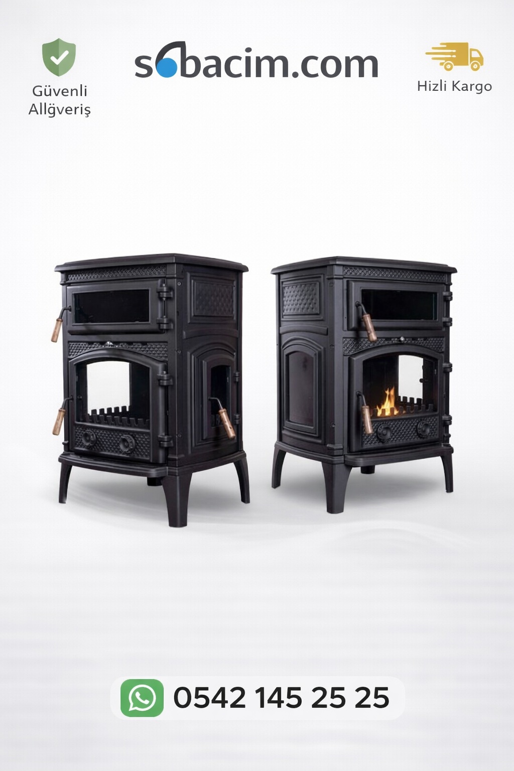 Tombik Kuzine Soba Fırınlı 