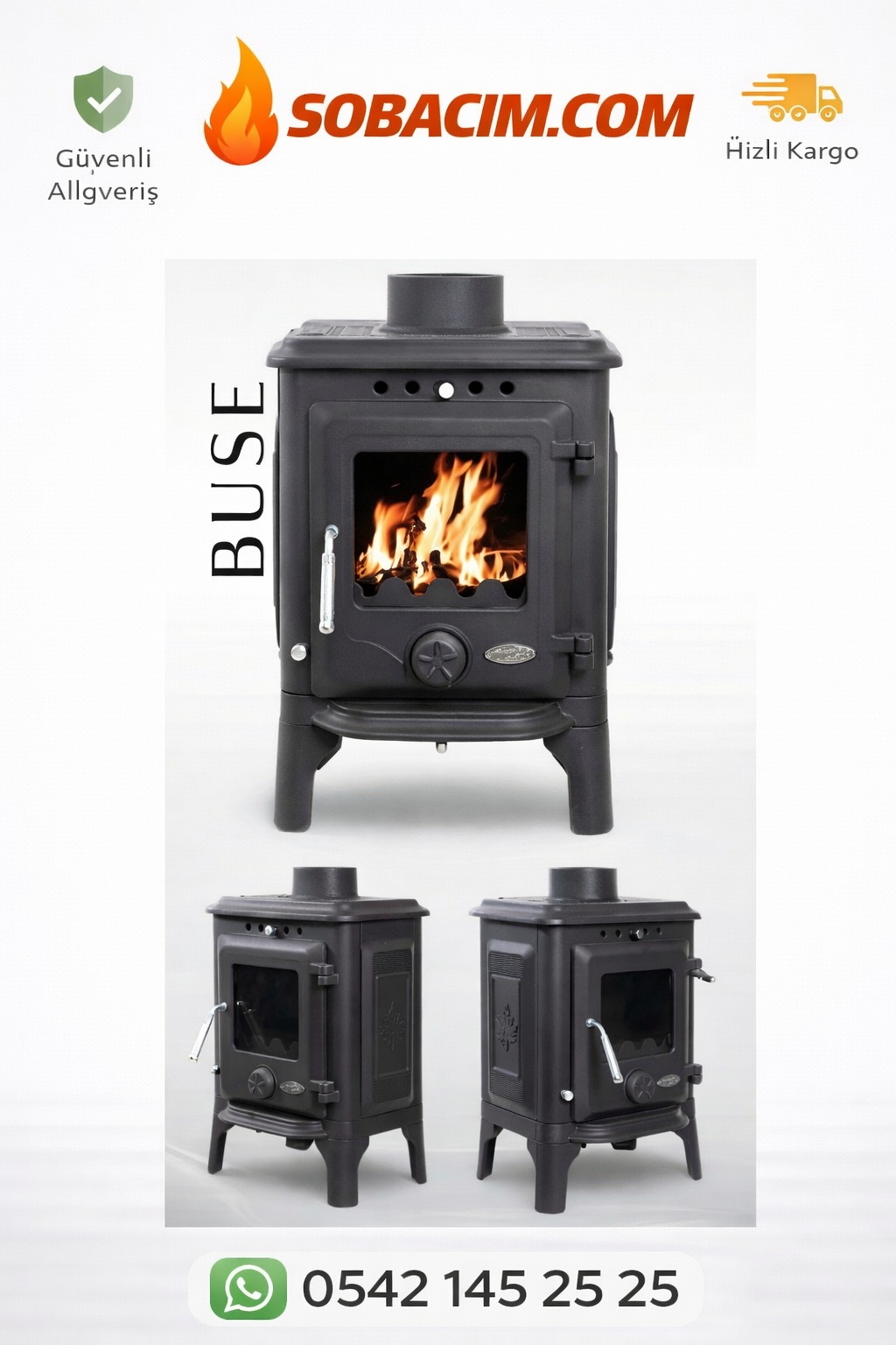 Döküm Soba Küçük Model
