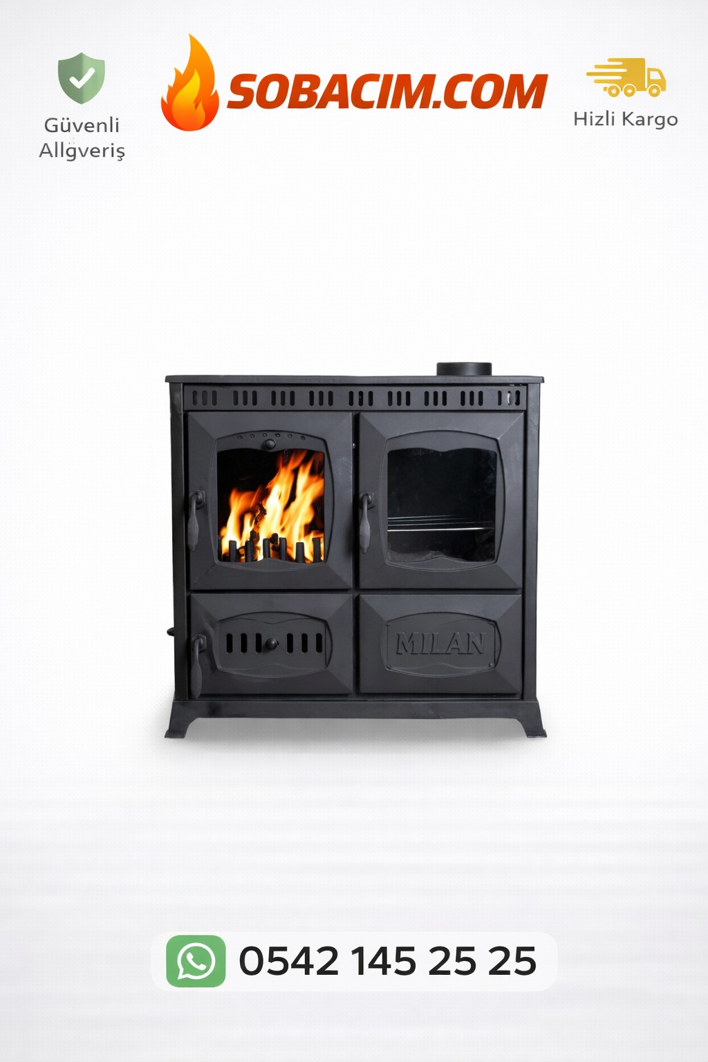 Milan Soba Fırınlı Lazer Kesim