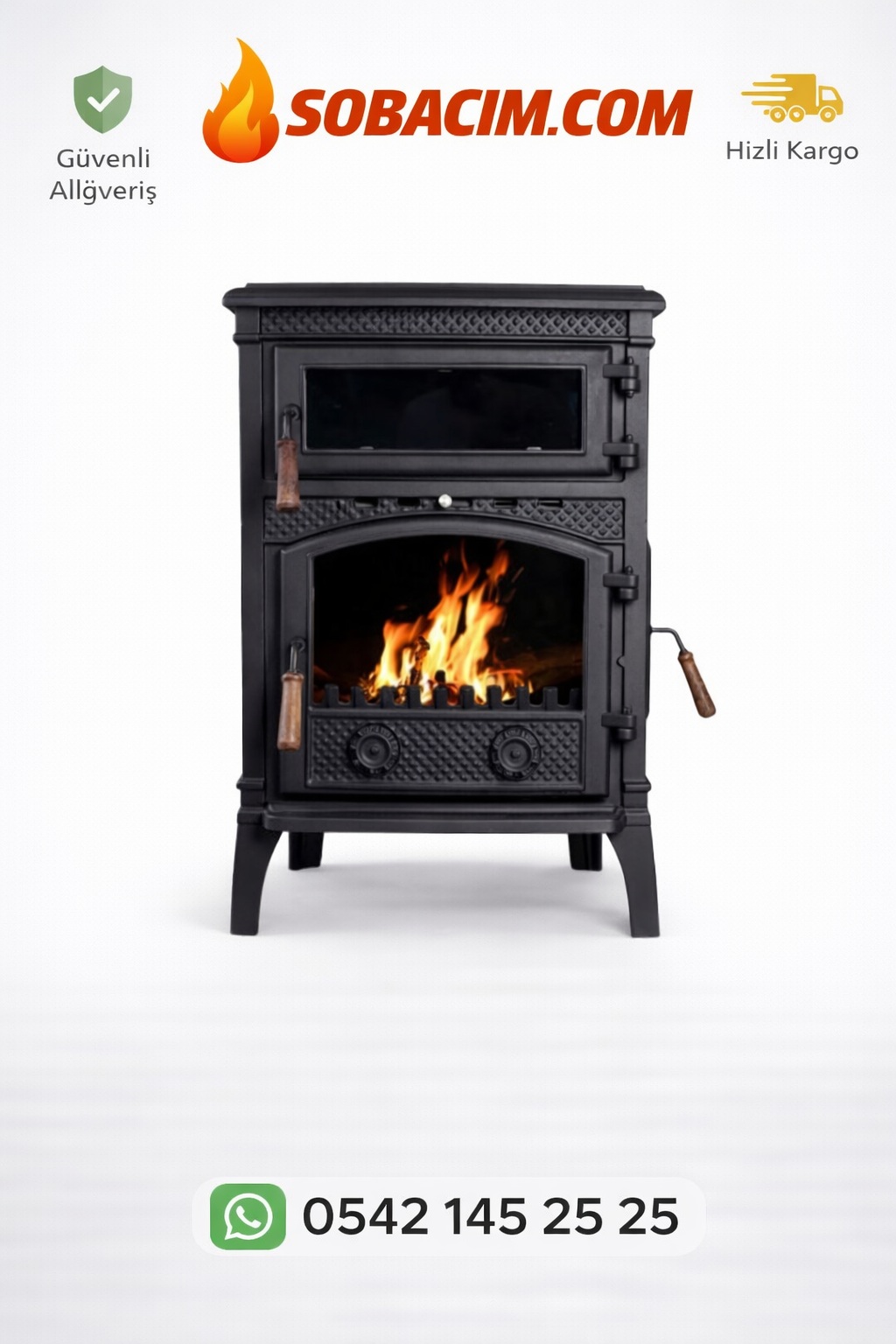 Tombik Kuzine Soba Fırınlı 